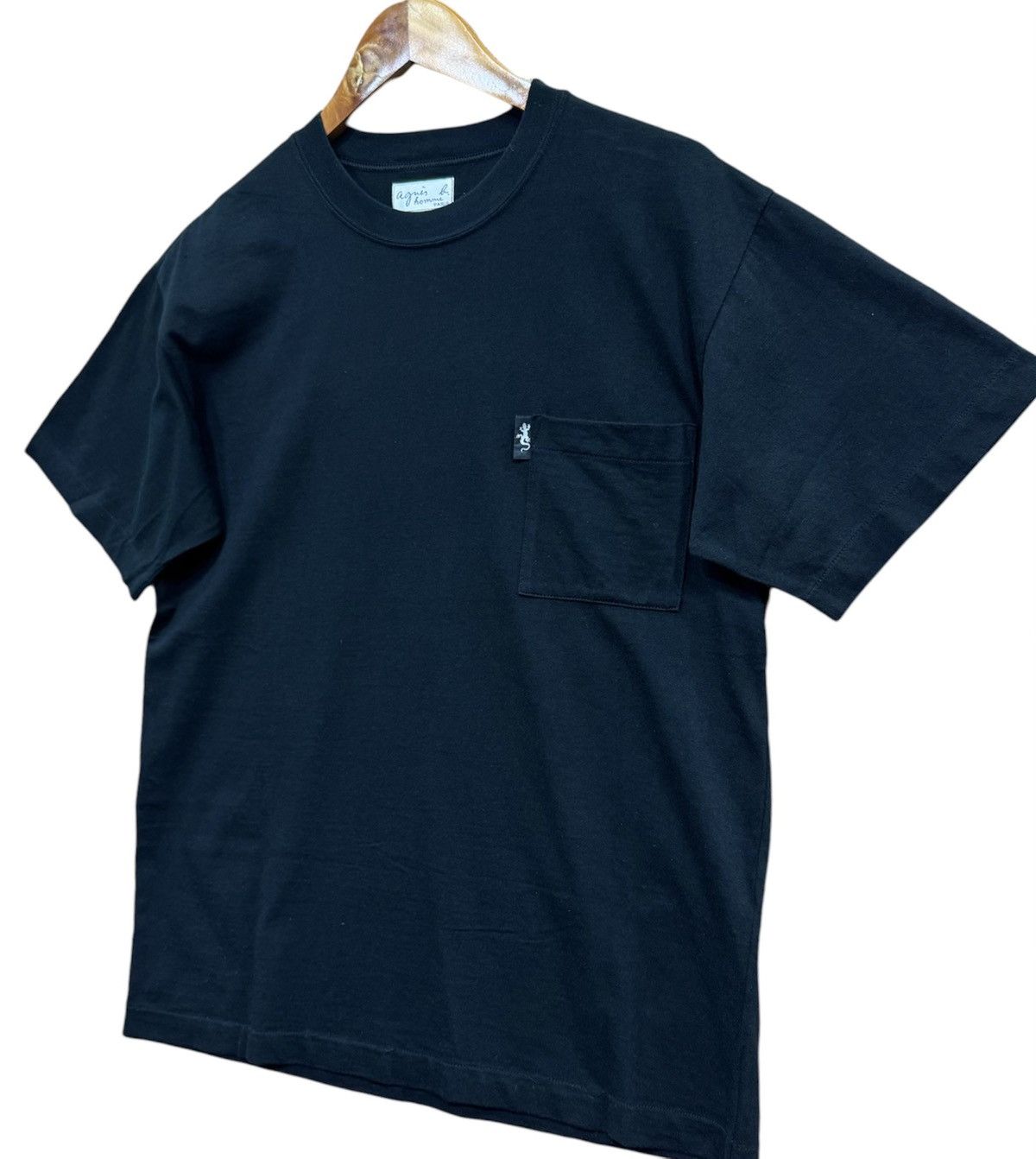 agnes b. Vintage 90's Agnes B. Pocket T Shirt Size US M / EU 48-50 / 2 - 2 Thumbnail