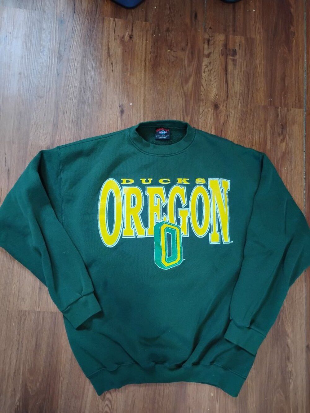 Other Vintage 90s Oregon Ducks Crewneck Sweatshirt Size US L / EU 52-54 / 3 - 2 Thumbnail