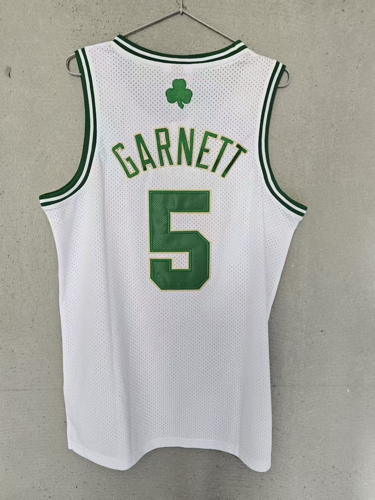 NBA Boston Celtics #5 Kevin Garnett Jersey Double Stitched L Size US L / EU 52-54 / 3 - 2 Thumbnail