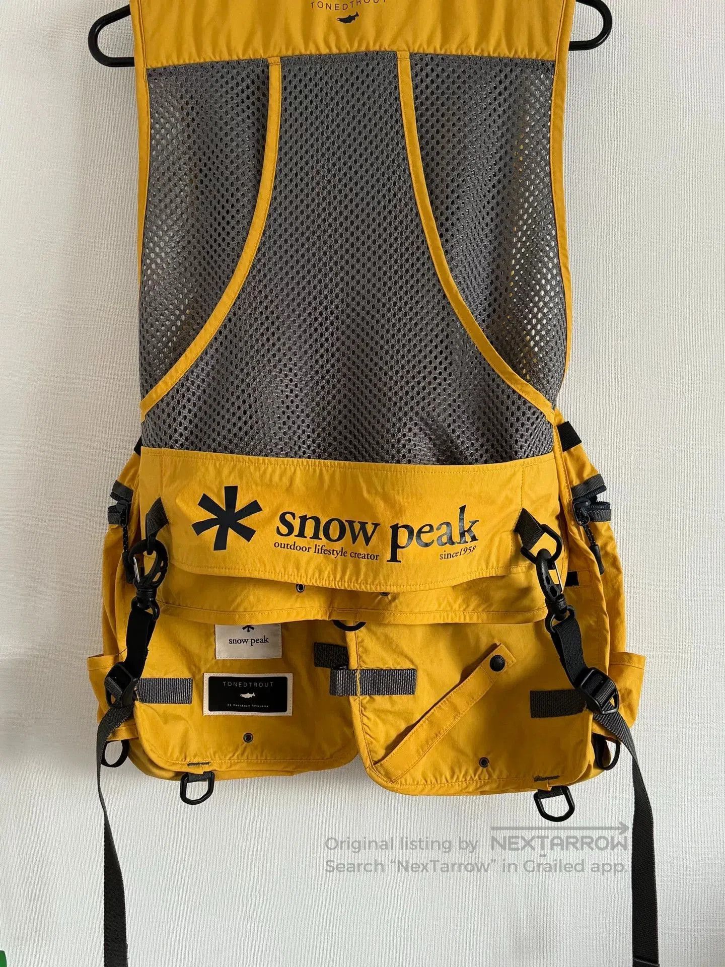 Snow Peak Snow Peak Tonedtrout Collaboration Vest. Size US M / EU 48-50 / 2 - 4 Thumbnail