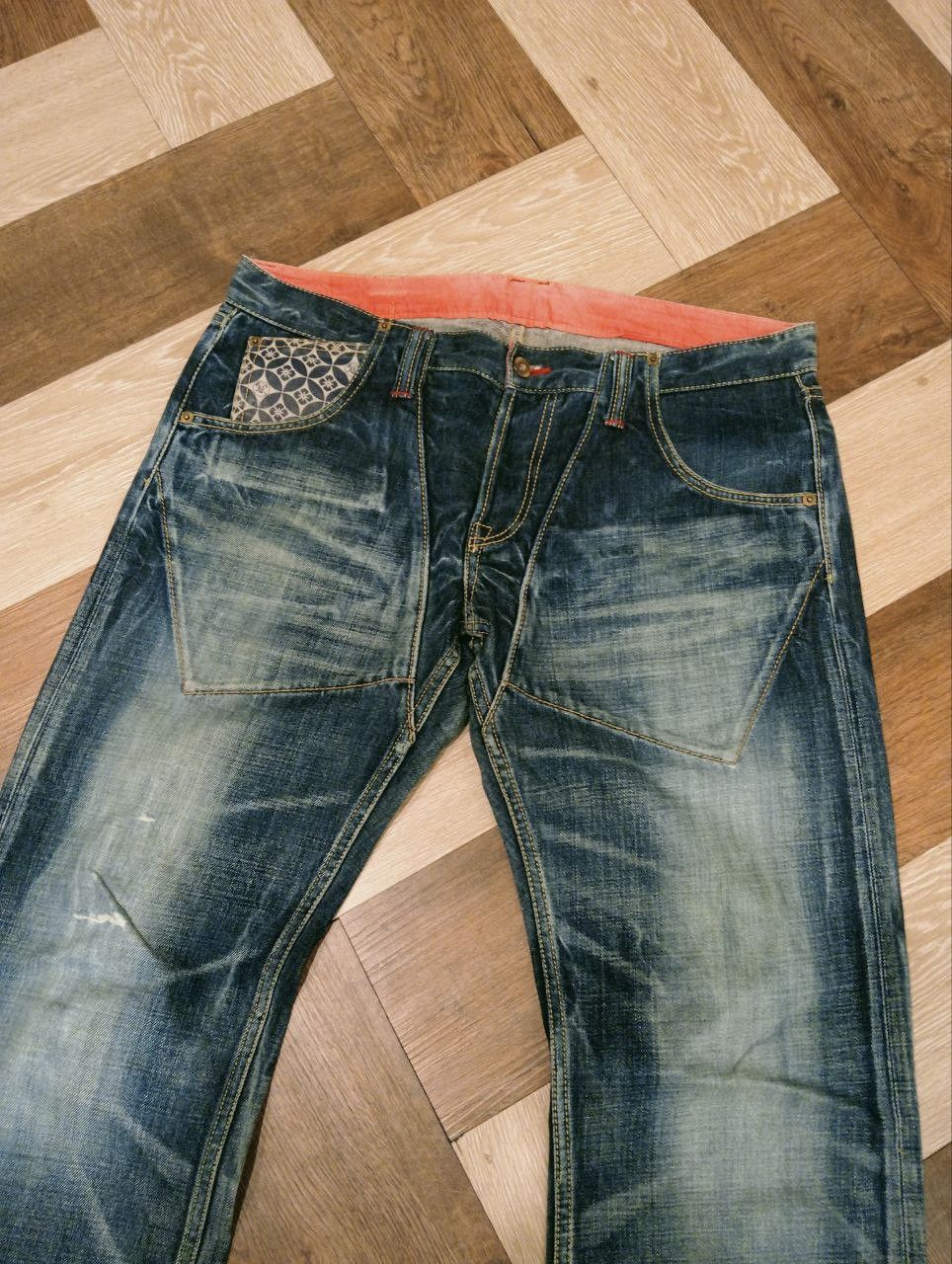 Eternal ETERNAL JAPAN DISTRESSED STYLE JEANS Size US 34 / EU 50 - 4 Thumbnail