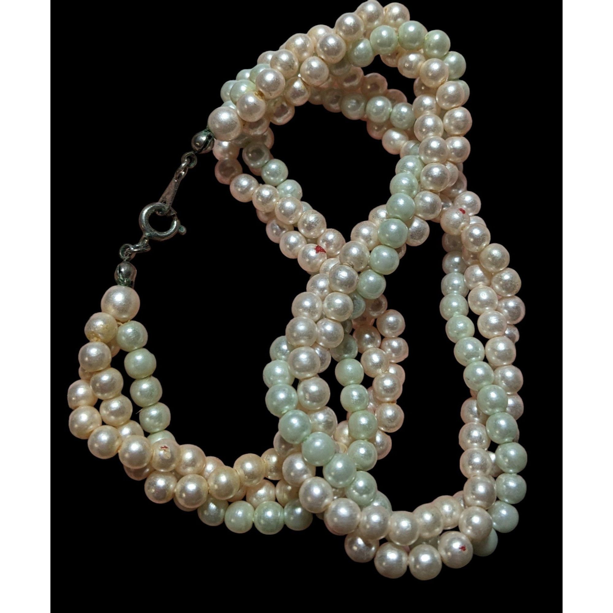 Other Twisted Pastel Pearl Necklace Size ONE SIZE - 2 Thumbnail