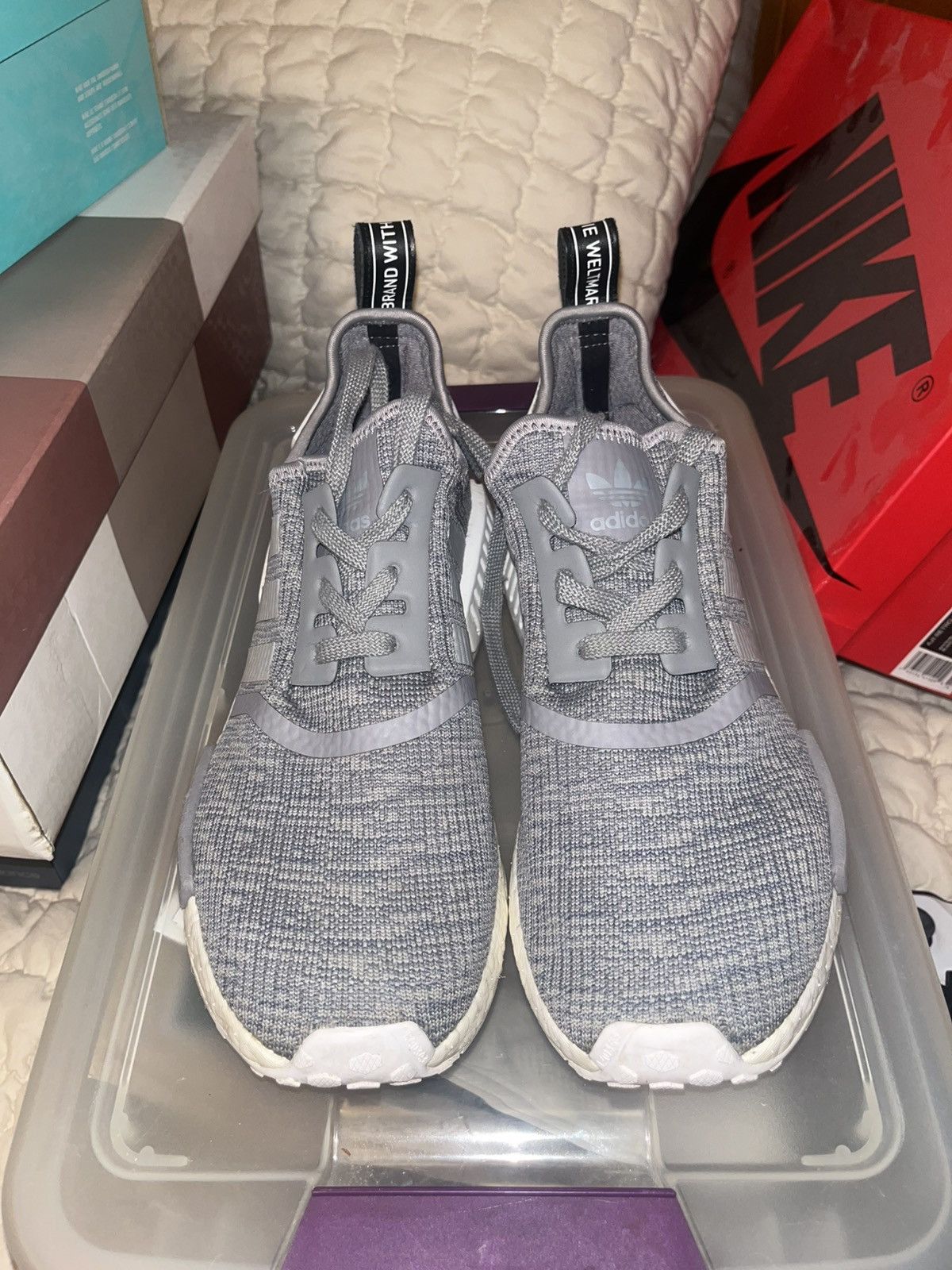 Adidas Adidas NMD R1 Grey size 10 Size US 10 / EU 43 - 2 Thumbnail