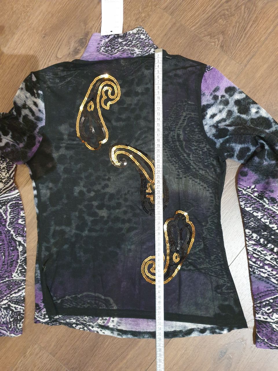 Other Abstract jumper sz S Sheer back with sequin Size S / US 4 / IT 40 - 4 Thumbnail