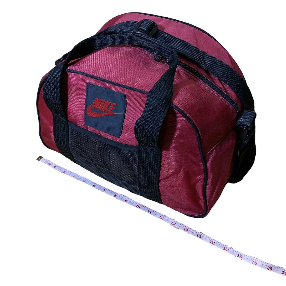 Nike × Vintage Vintage 1994 Nike Box Logo Duffle Bag Size ONE SIZE - 9 Thumbnail