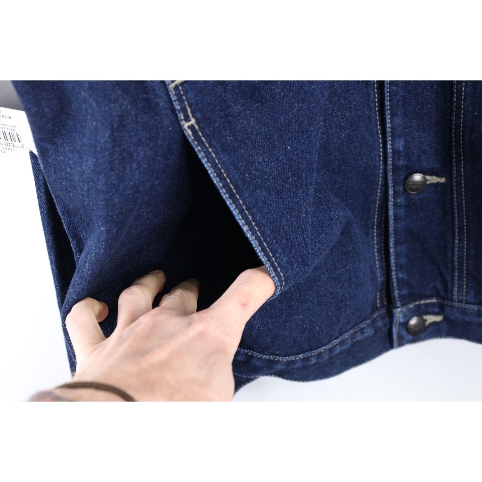 Marithe + Francois Girbaud × Vintage NOS Vintage 90s Marithe Francois Girbaud Denim Jacket Size US XXL / EU 58 / 5 - 8 Thumbnail