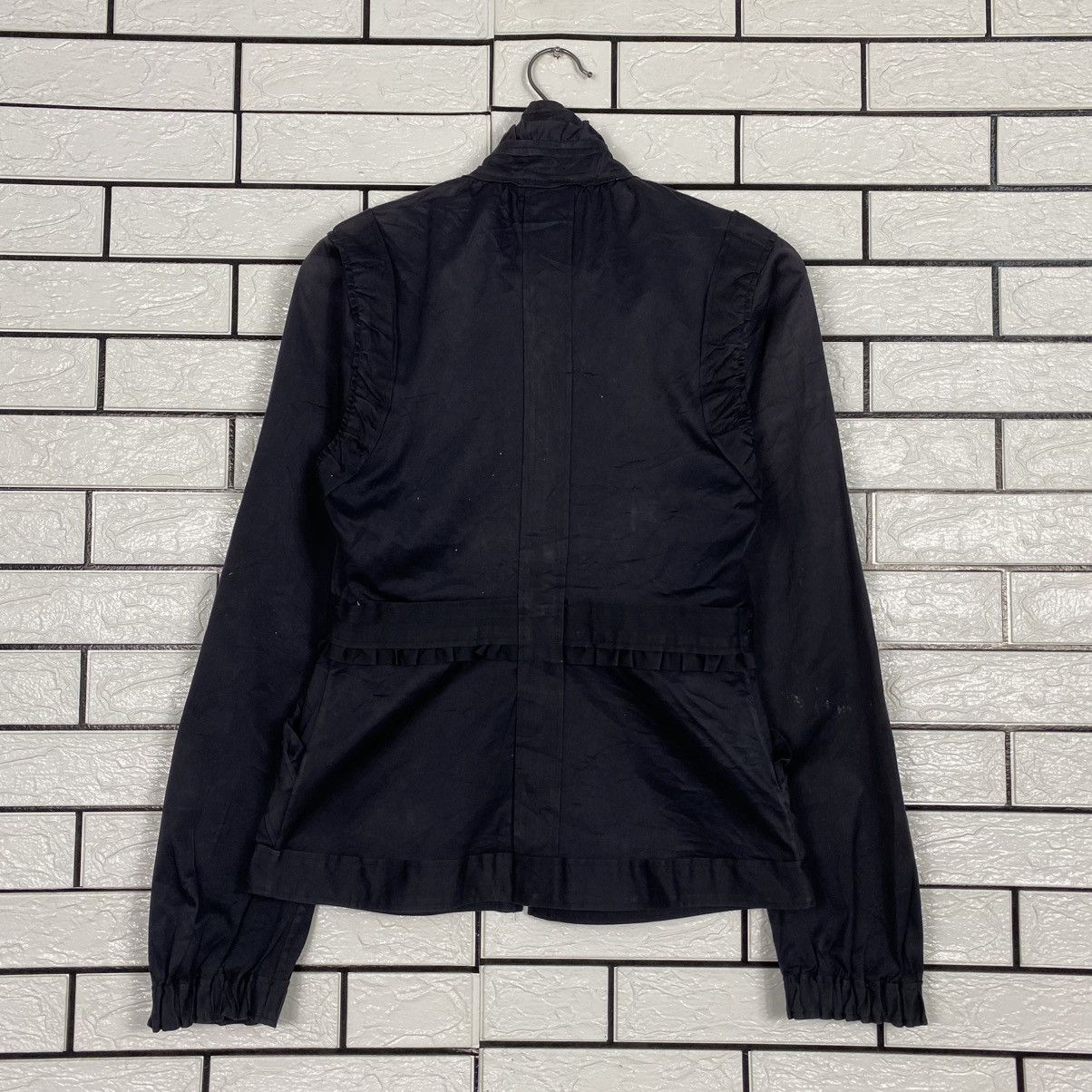 Yves Saint Laurent 🔥VINTAGE ZIPPER BOMBER JACKET SUN FADED YVES SAINT LAURENT Size XS / US 0-2 / IT 36-38 - 8 Thumbnail