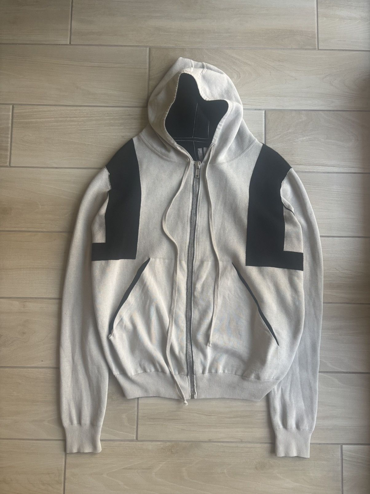 Rick Owens × Rick Owens Drkshdw FW16 Mastodon Mountain zip-up