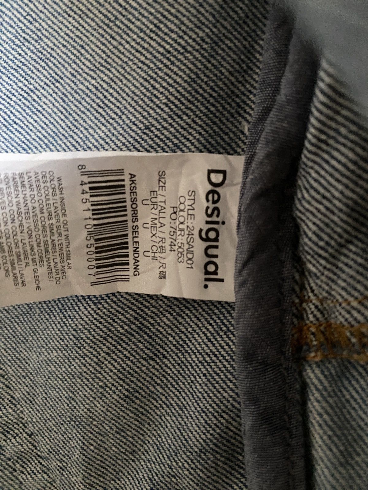 Desigual Vintage Brand Desingual Denim Poncho 2000s Size US XL / EU 56 / 4 - 12 Thumbnail