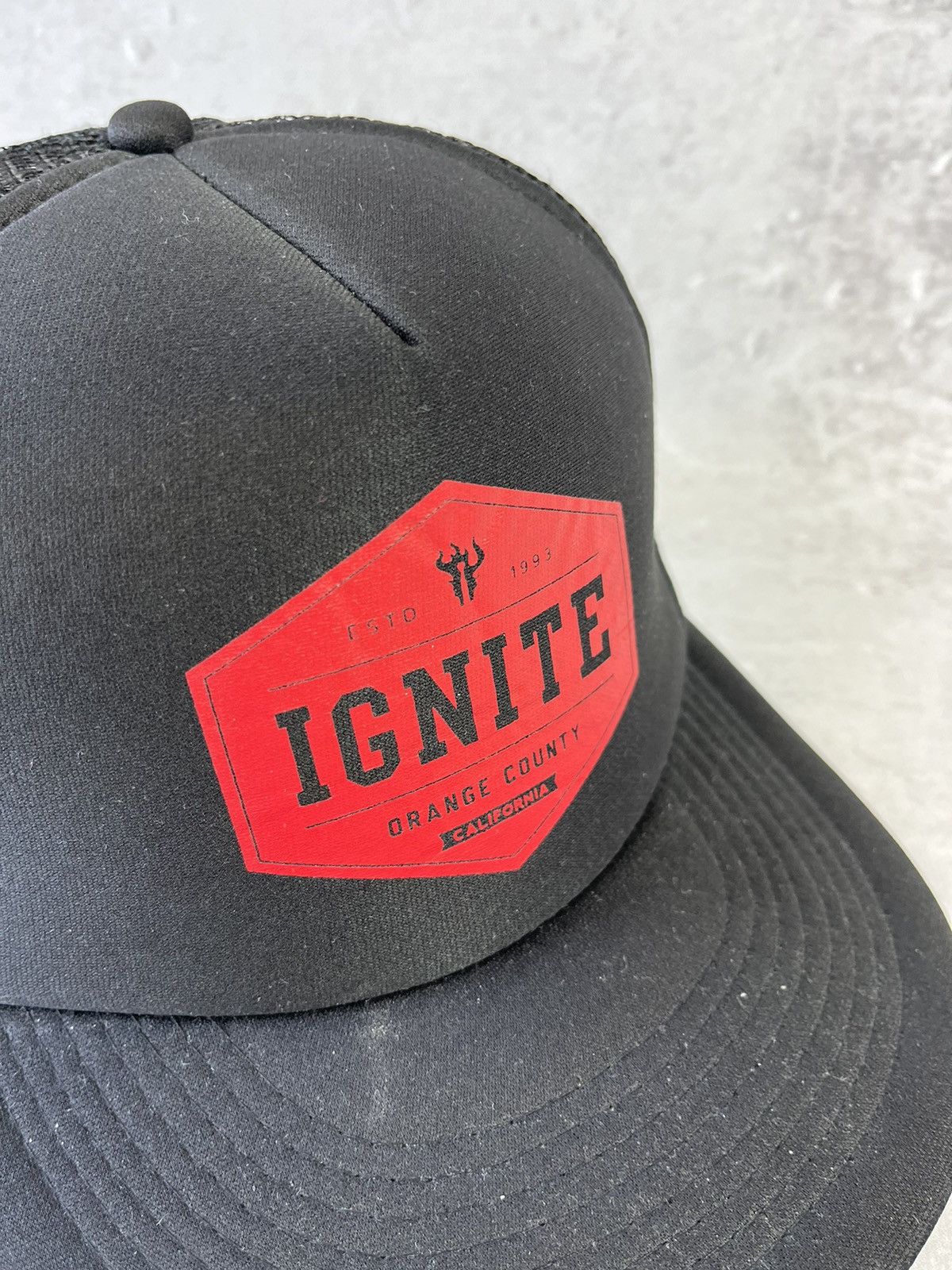 Band Tees × Vintage Ignite - Hard Core Punk Band Trucker Hat Size ONE SIZE - 3 Thumbnail