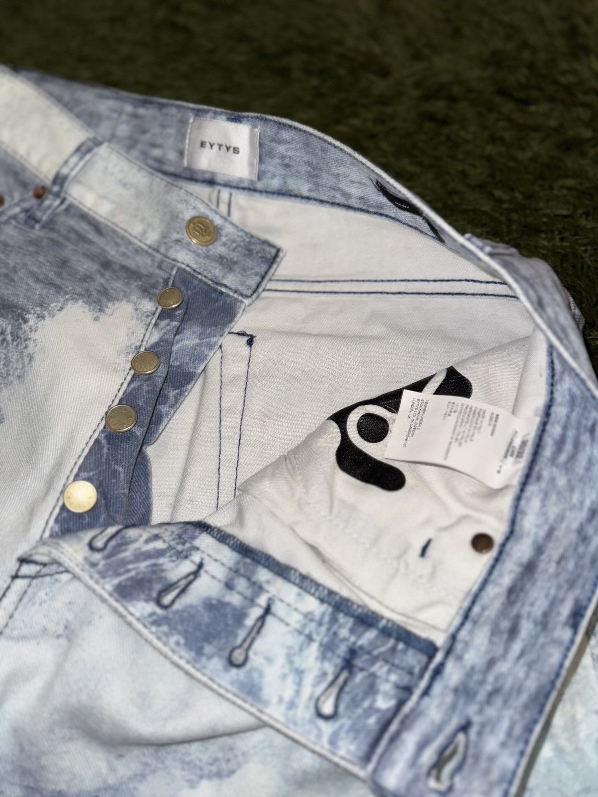 Eytys [30X32] EYTYS Made in Italy button fly Wave Denim Size US 30 / EU 46 - 3 Thumbnail