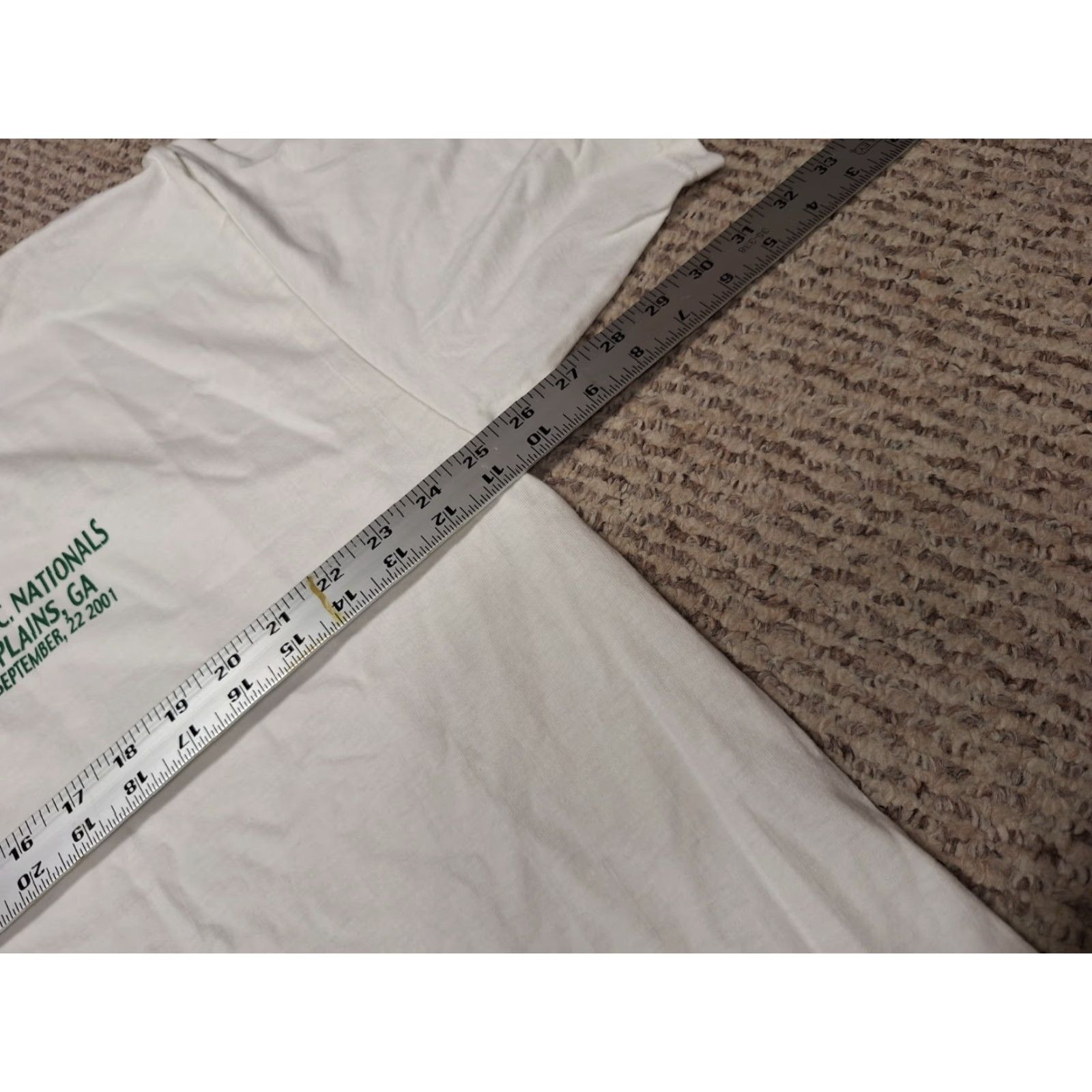 Jerzees VINTAGE President Jimmy Carter Shirt CPIC National Plains GA XL Lot(2) Size US XL / EU 56 / 4 - 5 Thumbnail