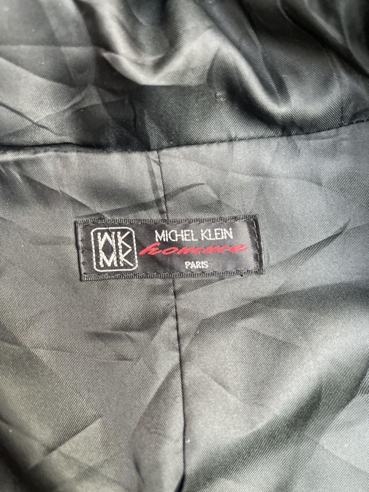 Japanese Brand Vintage Micheal Klein Homme Hooded Zip-Up Jacket Size US M / EU 48-50 / 2 - 3 Thumbnail