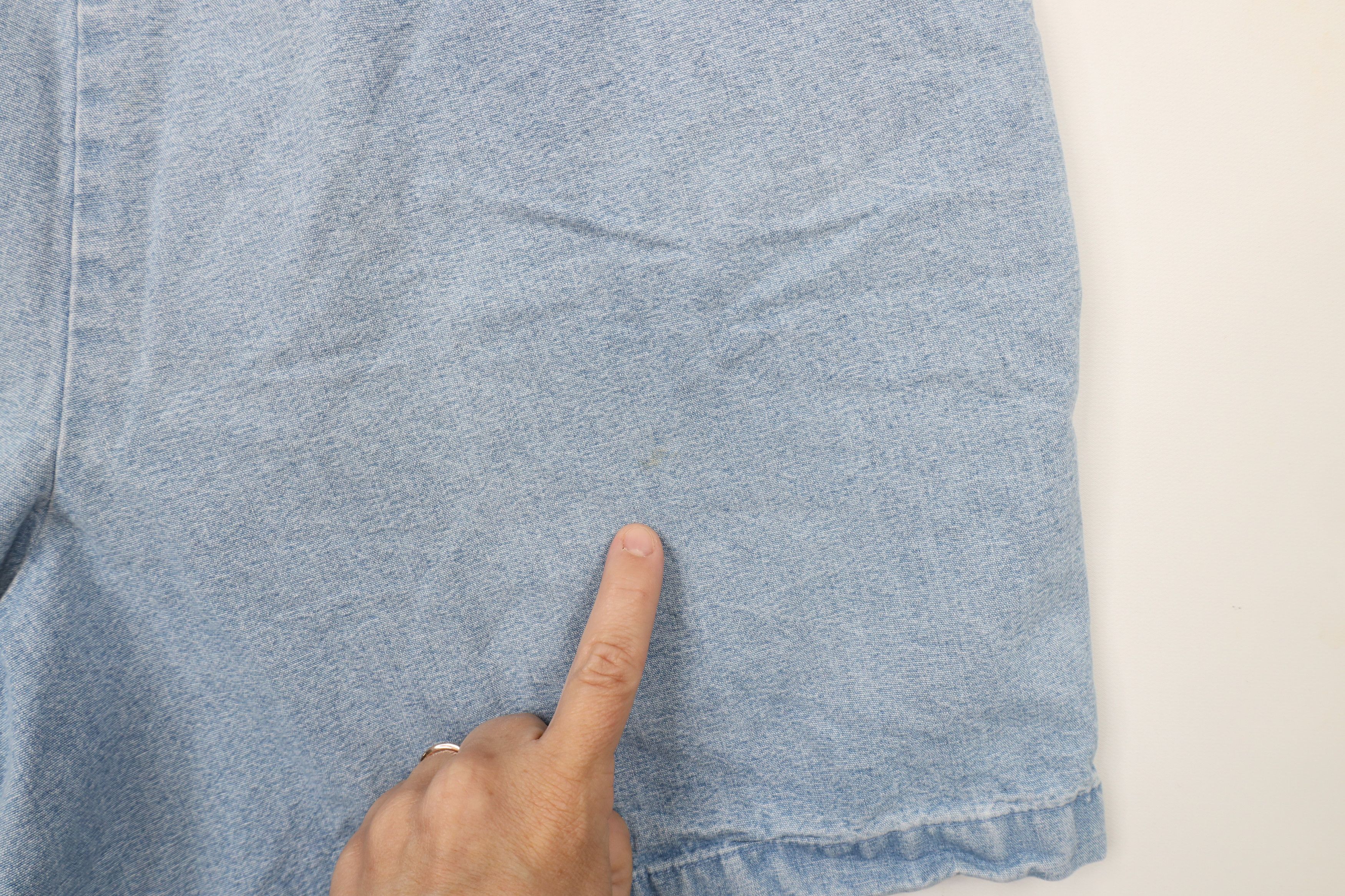 Vintage Vintage 90s Streetwear Above Knee Denim Jean Shorts Jorts Size US 34 / EU 50 - 15 Thumbnail