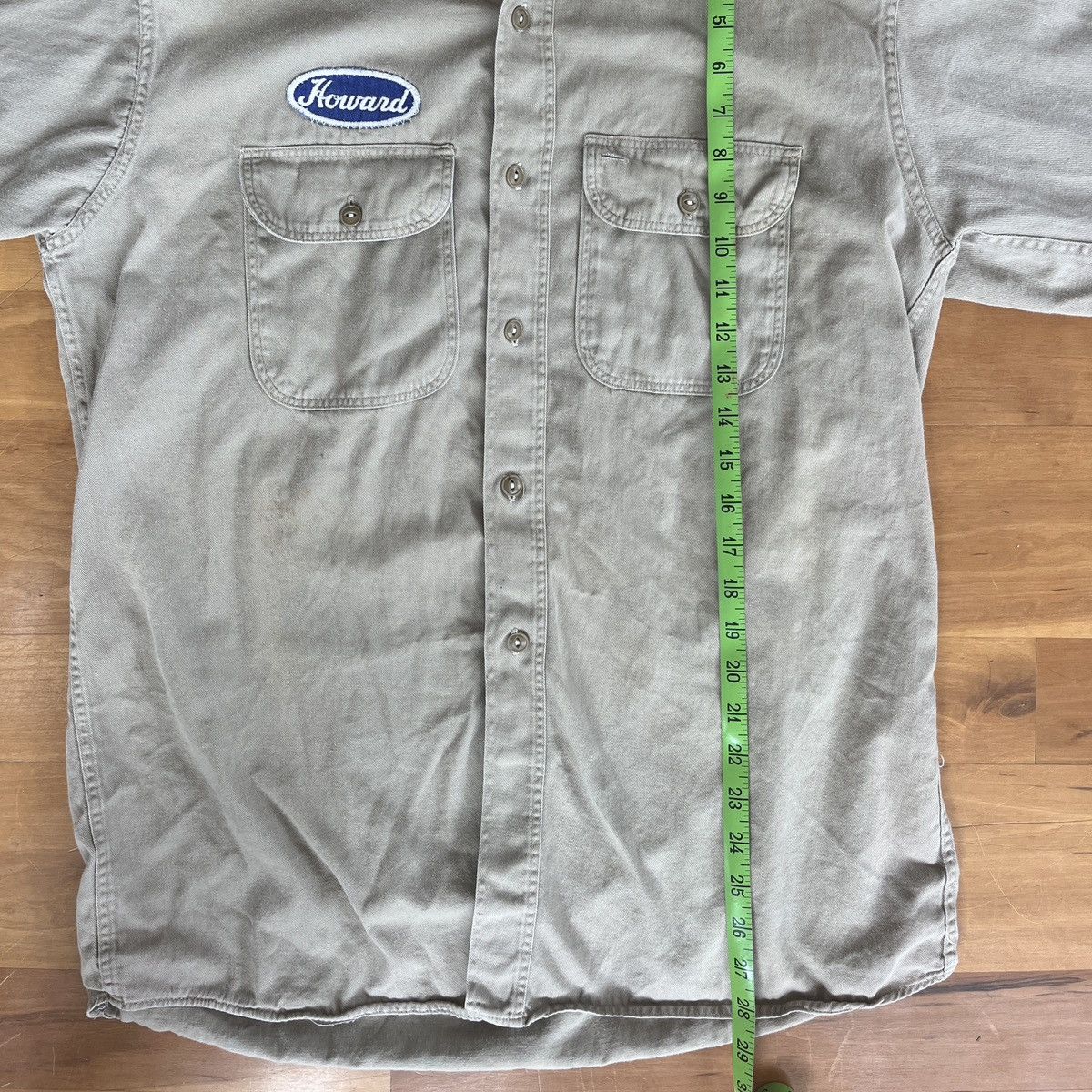 Other 1950’s USA Khaki Workwear Shirt Size US M / EU 48-50 / 2 - 7 Thumbnail