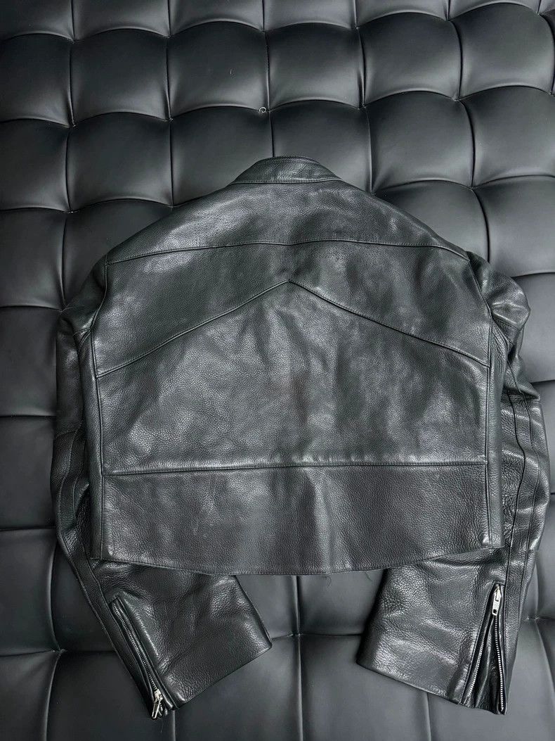 Vetements Vetements FW17 Racing Biker Old Leather Jacket Black Size US L / EU 52-54 / 3 - 2 Thumbnail