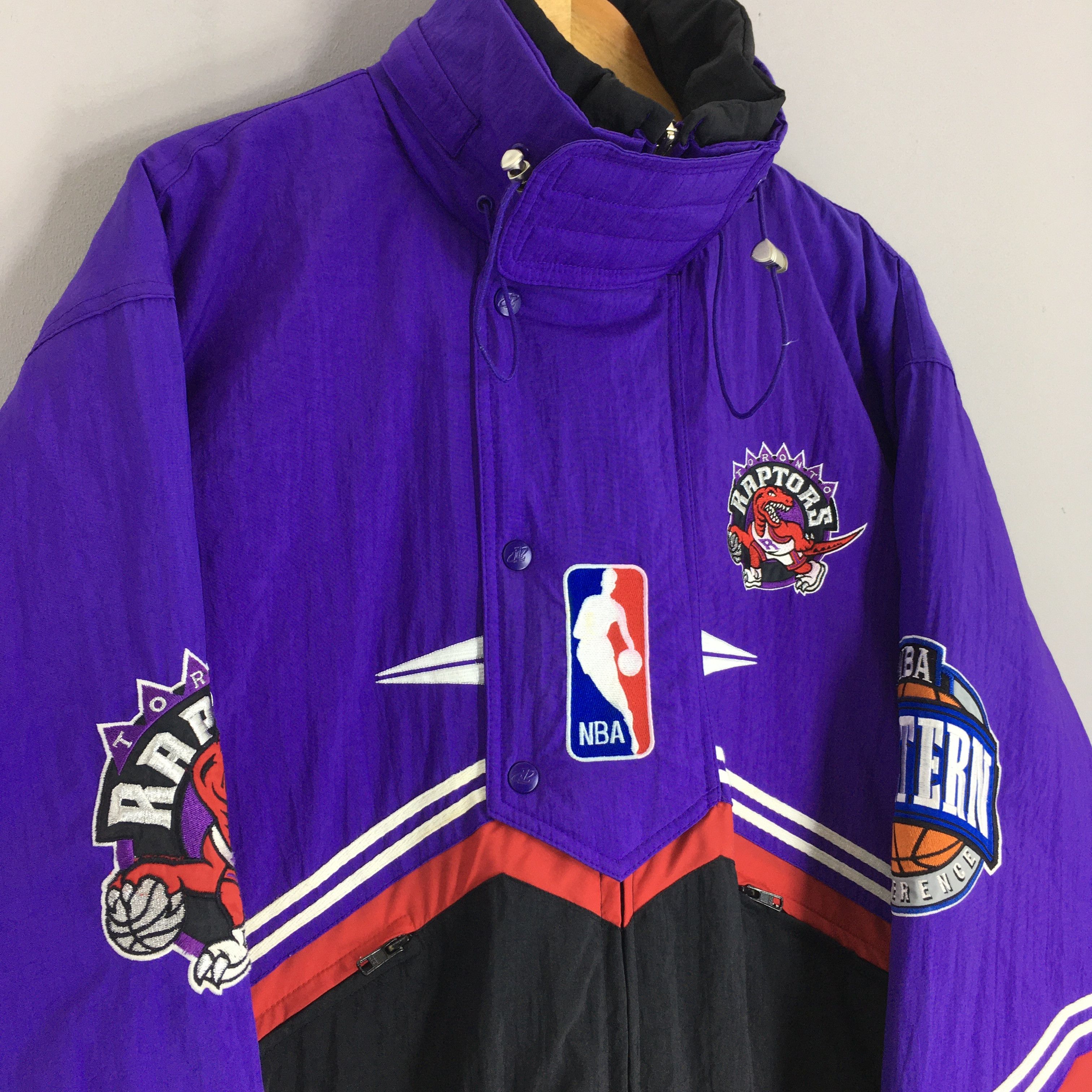 NBA × Starter RARE Vintage Toronto Raptors NBA Jacket Medium Size US M / EU 48-50 / 2 - 3 Thumbnail