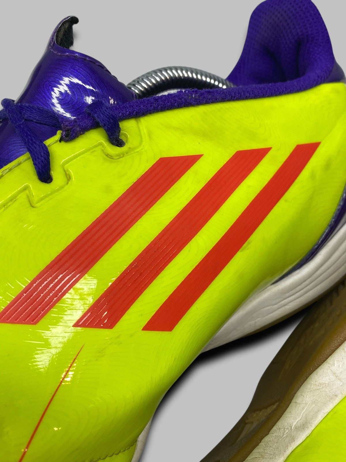 Adidas Mens Boots Adidas F50 F10 Vintage Messi Era 2011 Size US 11.5 / EU 44-45 - 9 Thumbnail