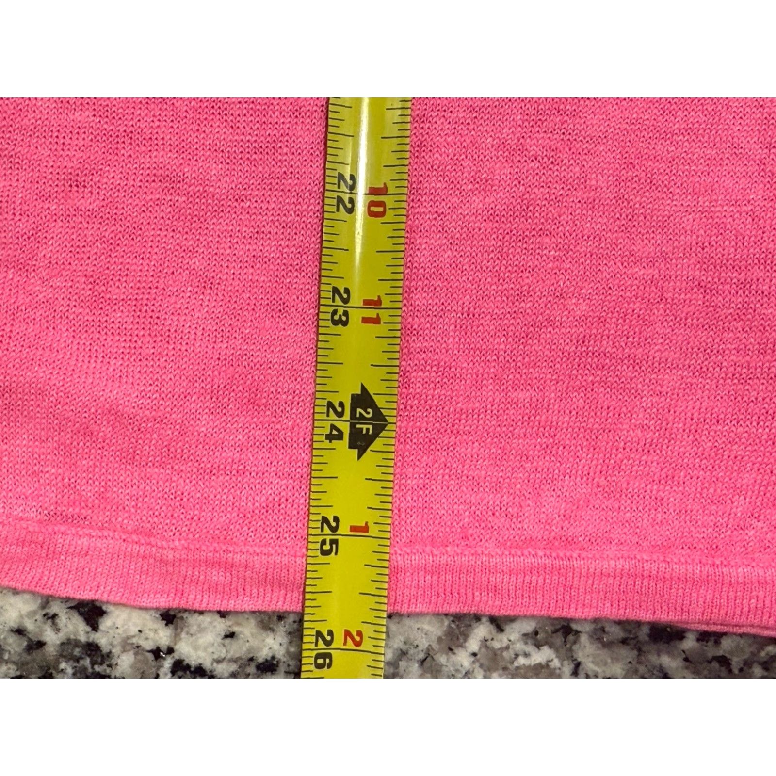 Lilly Pulitzer VINTAGE Lilly Pulitzer Women's Sweater Pullover Oversized Linen S/M Pink Kir Royal 100% Linen Size S / US 4 / IT 40 - 3 Thumbnail
