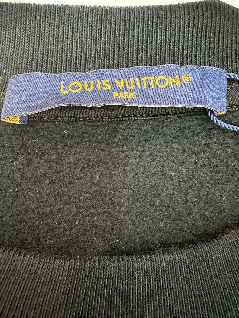 Louis Vuitton Louis Vuitton FW23 Logo monogram embroidered crewneck swea Size US M / EU 48-50 / 2 - 3 Thumbnail