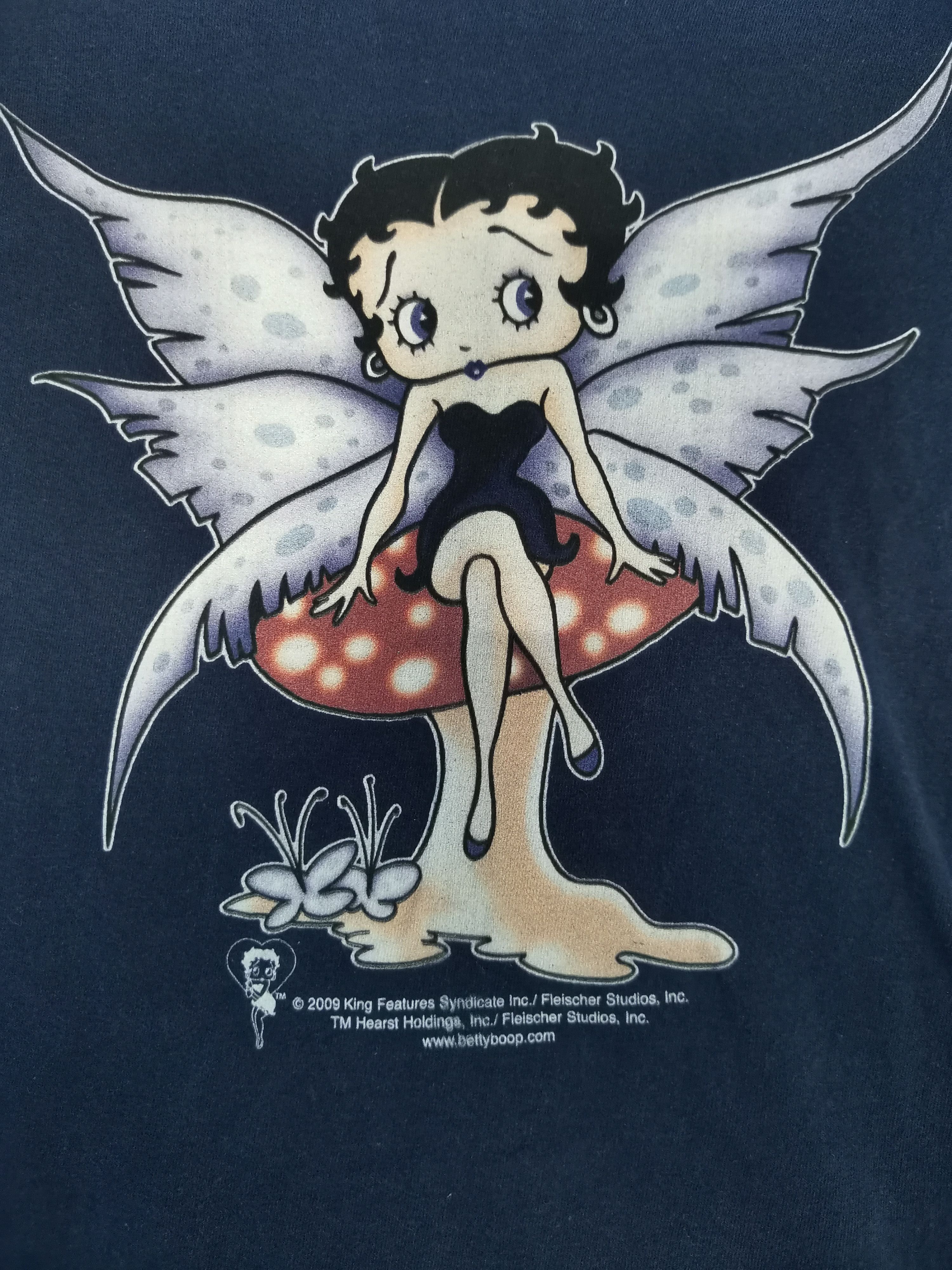 Cartoon Network Vintage Betty Boop Sexy Cartoons Long Sleeve Angel Size US L / EU 52-54 / 3 - 1 Thumbnail