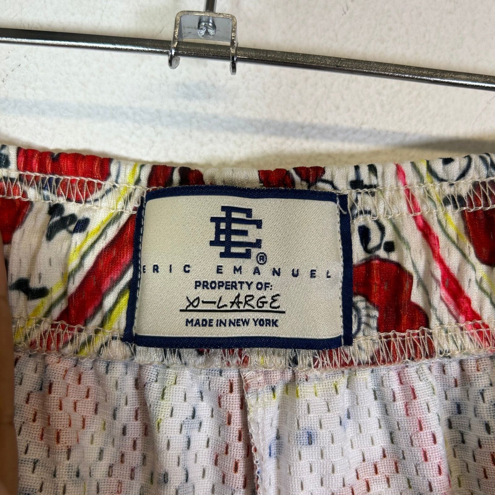 Eric Emanuel Eric Emanuel Rooster Plate Basic EE Mesh Shorts Size US 36 / EU 52 - 3 Thumbnail