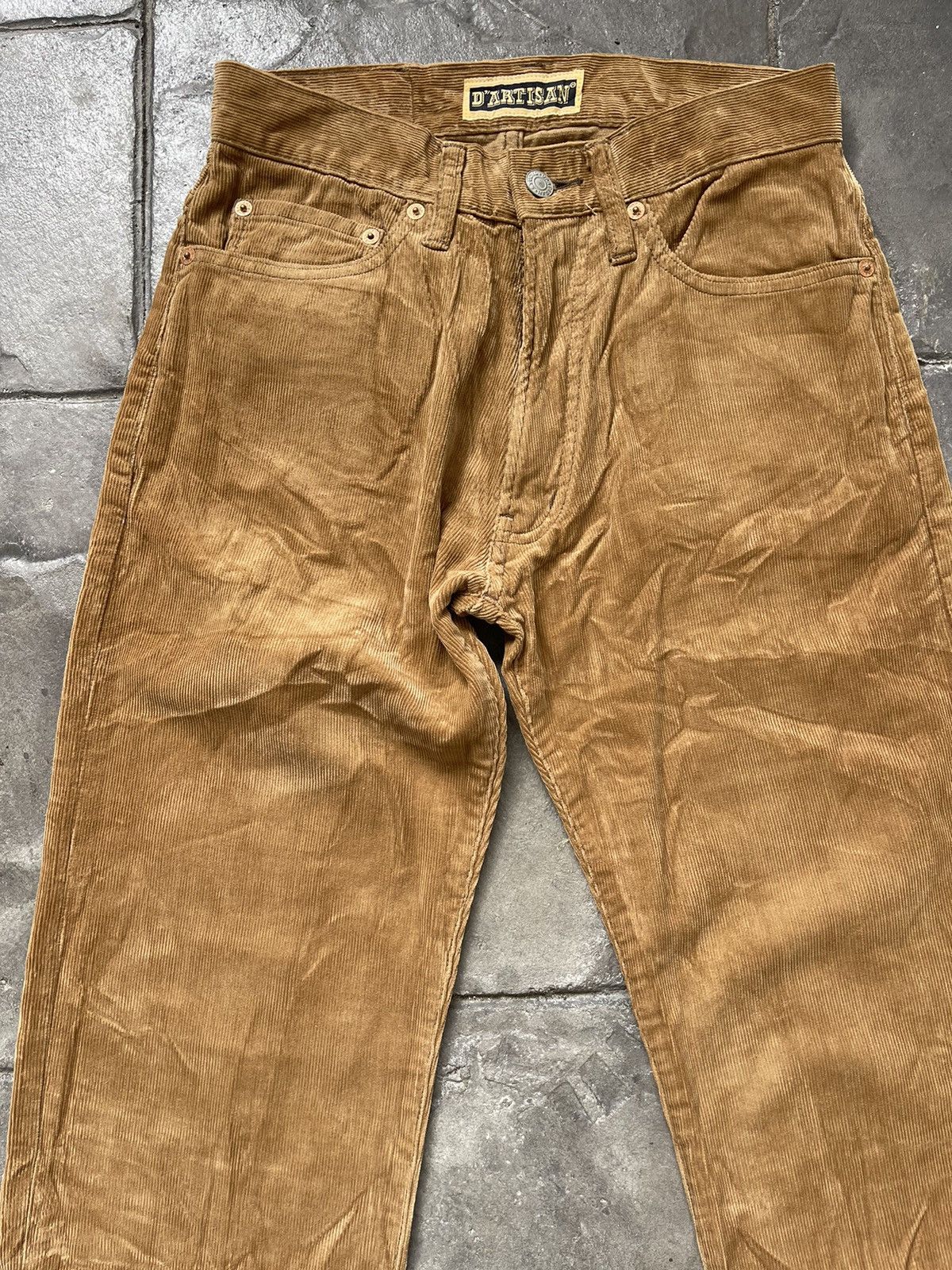 Studio D'Artisan JAPAN MADE Studio D’artisan X Japan Blue Jeans Corduroy Size US 26 / EU 42 - 6 Thumbnail