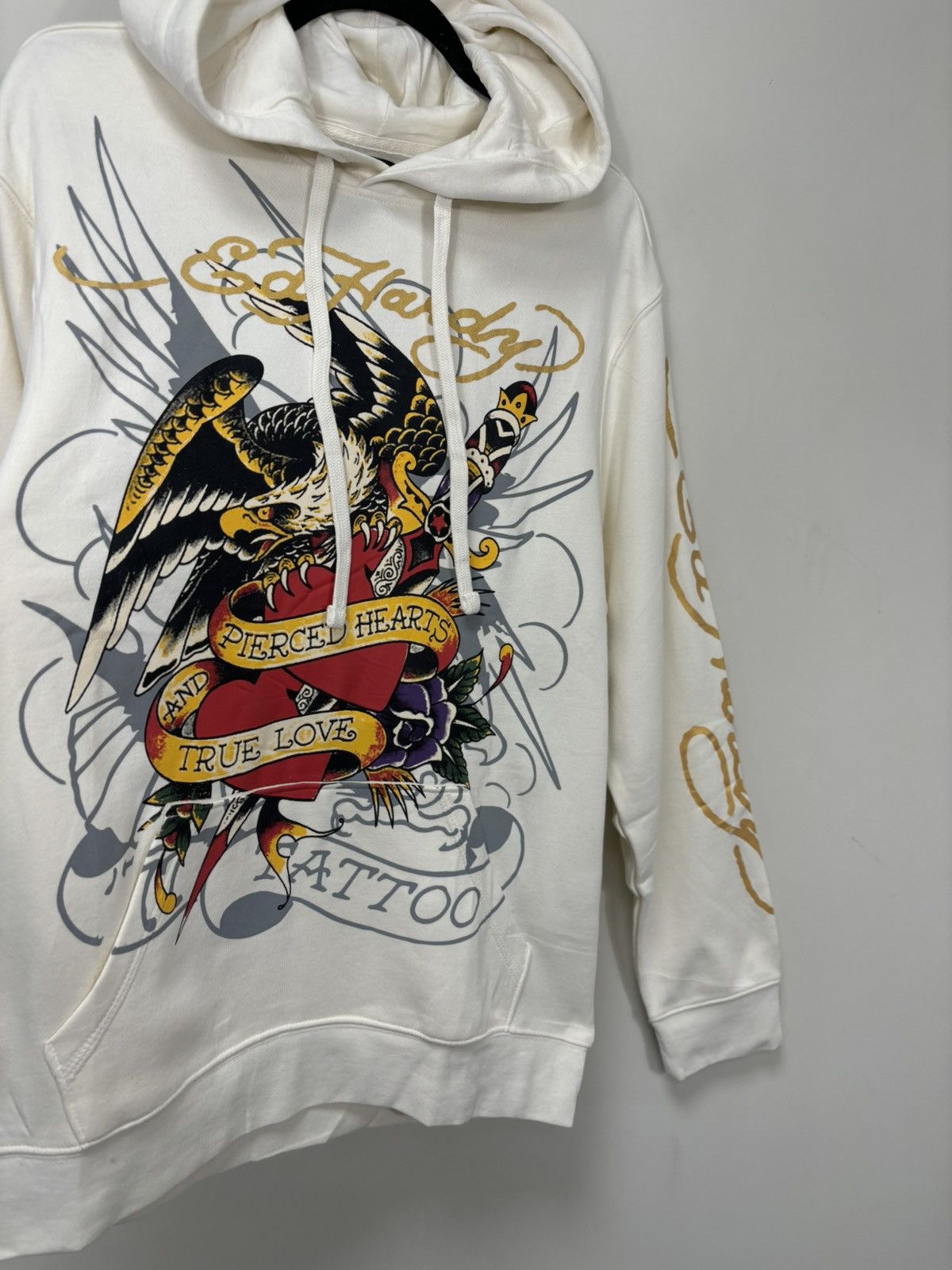 Christian Audigier Ed Hardy Christian Audigier Tattoo Heart Logo Hype Hoodie Size US M / EU 48-50 / 2 - 4 Thumbnail