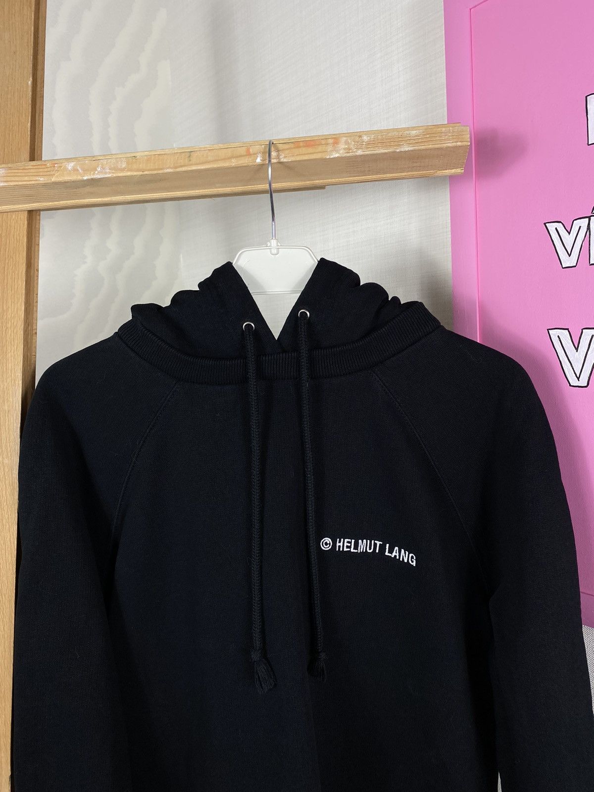 Helmut Lang Helmut Lang Embroidered Copyright Hoodie Size S / US 4 / IT 40 - 4 Thumbnail