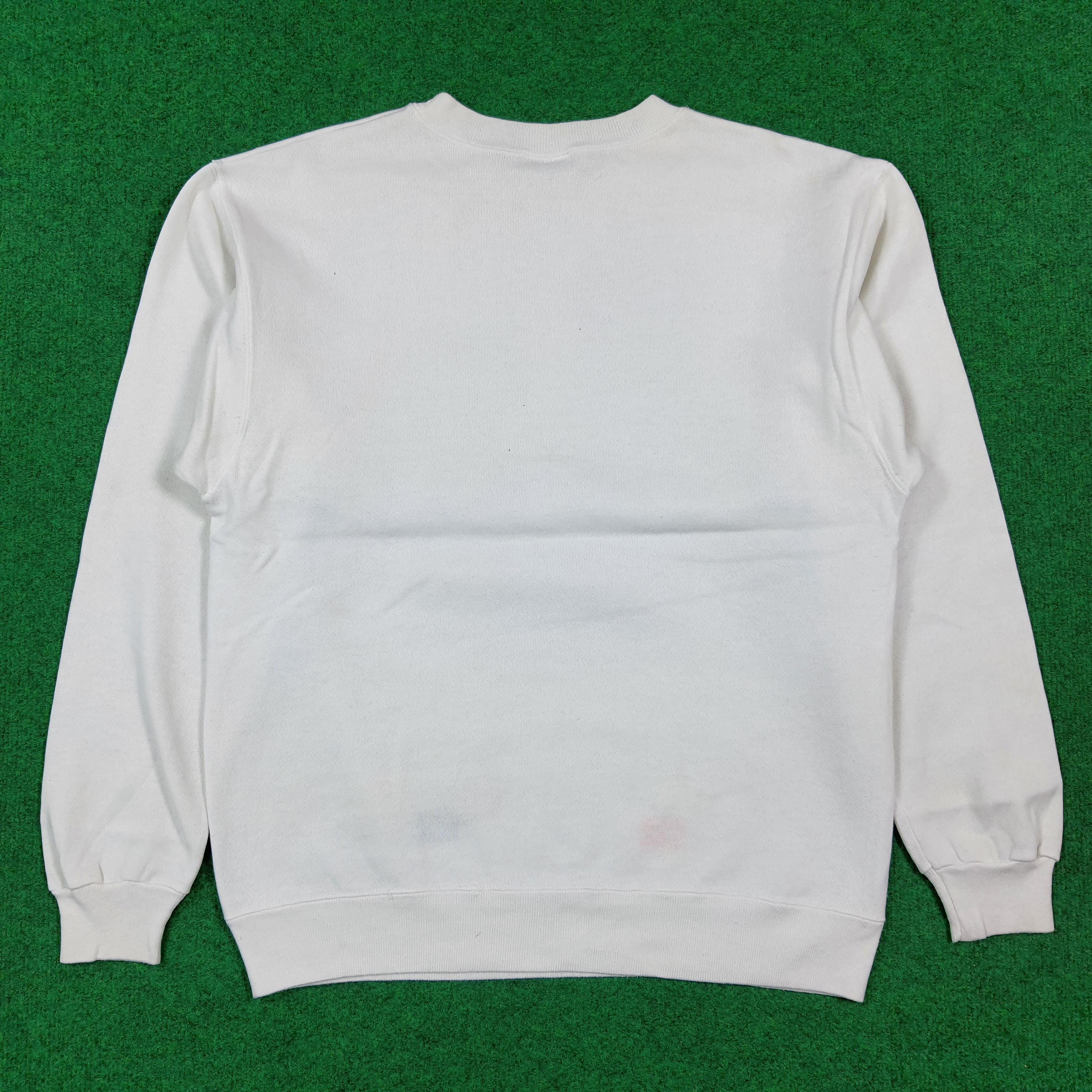 Hanes Vintage 90s Seal Harlequin Graphics Animal Crewneck C292N7 Size US M / EU 48-50 / 2 - 4 Thumbnail