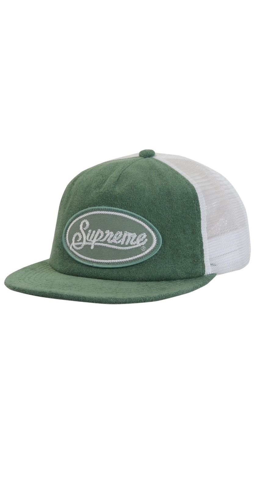 Supreme Terry Mesh Back 5-Panel green