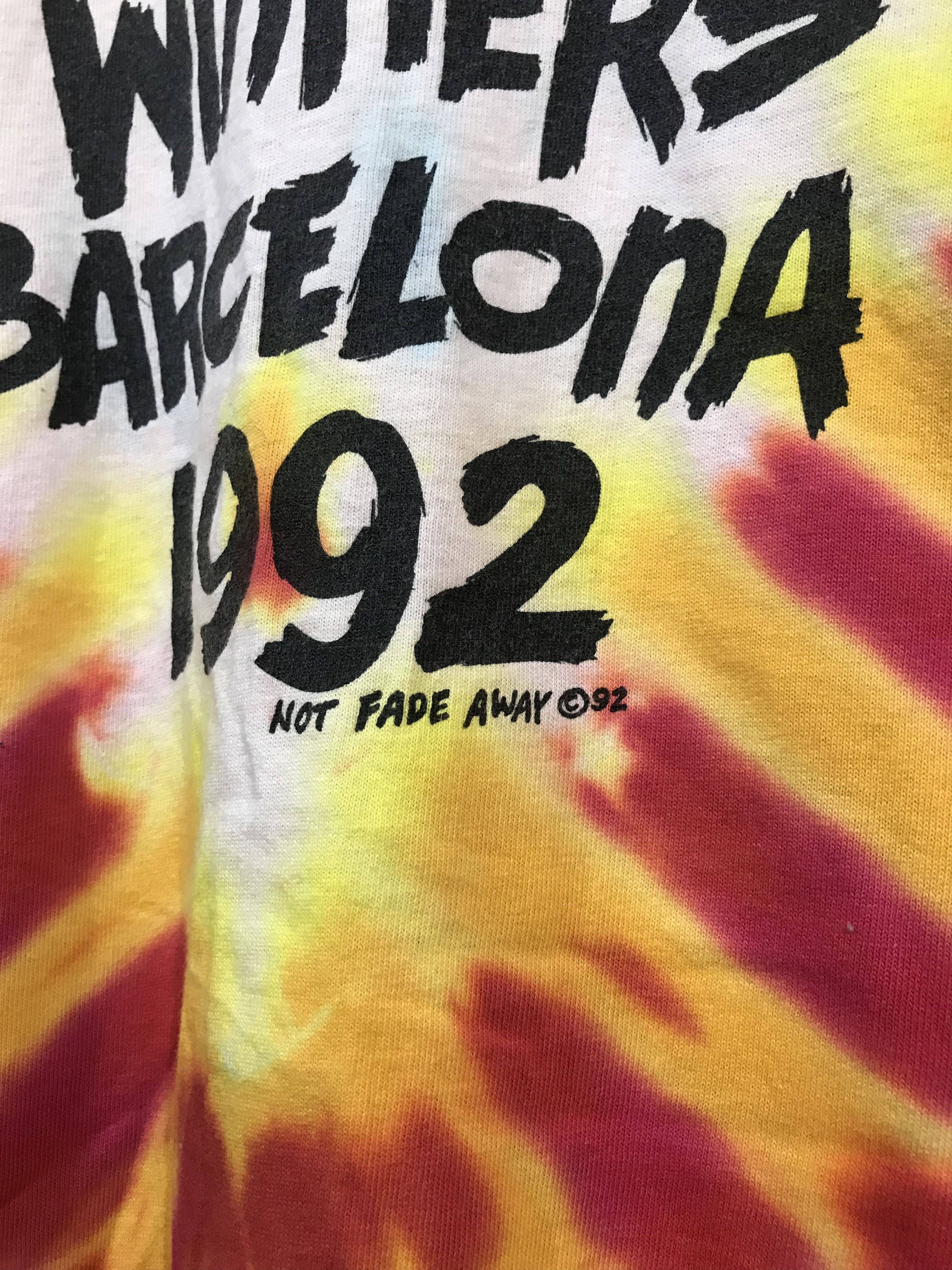 Fruit Of The Loom Vintage Lithuania Fruit Of The Loom Tye Dye Tee Size US L / EU 52-54 / 3 - 6 Thumbnail