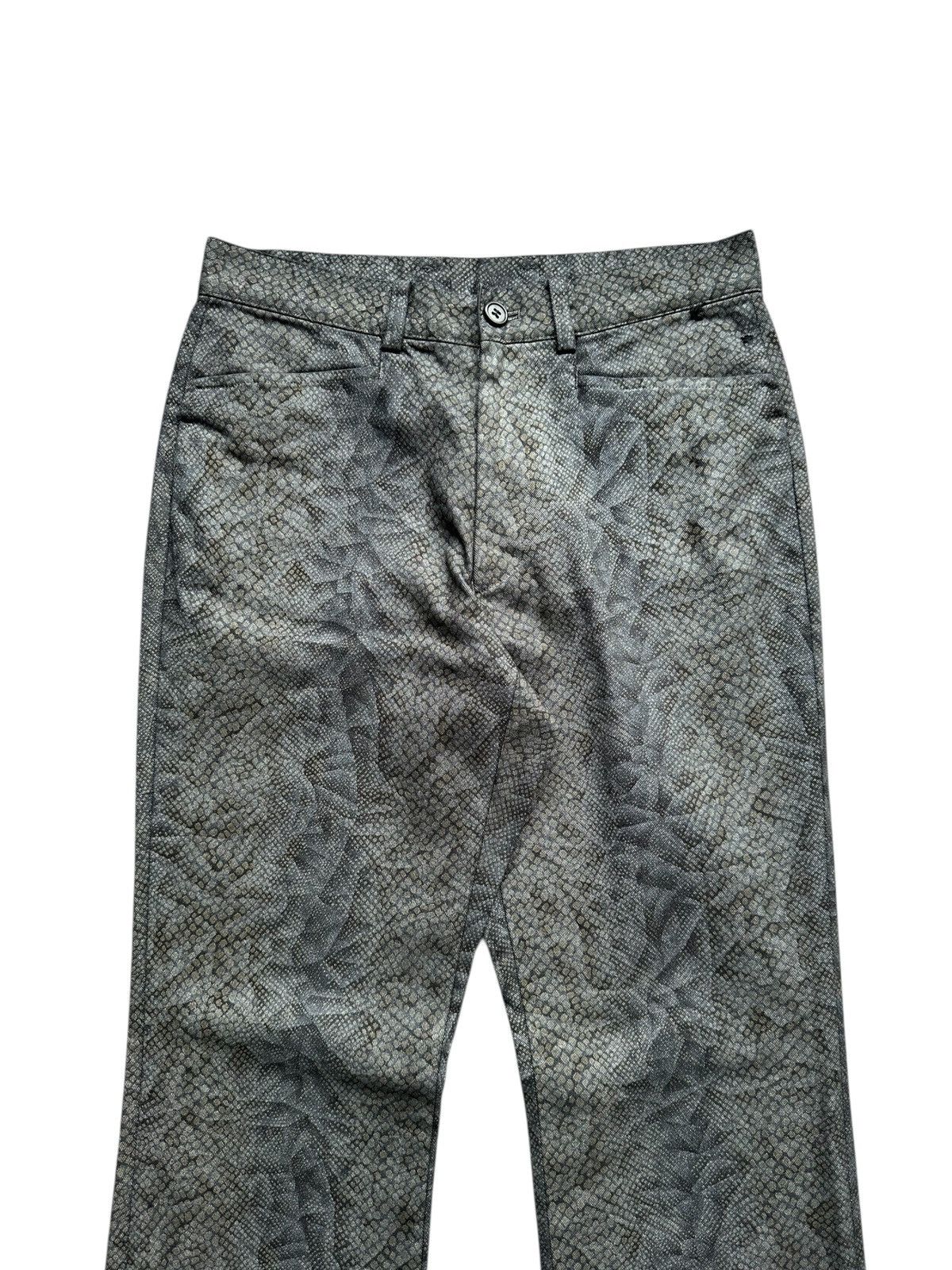 Pazzo 00's PAZZO snakeskin printed gothic pants Size US 30 / EU 46 - 4 Thumbnail