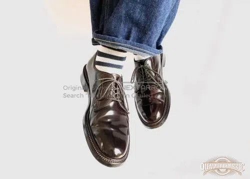 Alden Alden 990 Shell Cordovan Plain Toe Shoes. Size US 10.5 / EU 43-44 - 1 Thumbnail