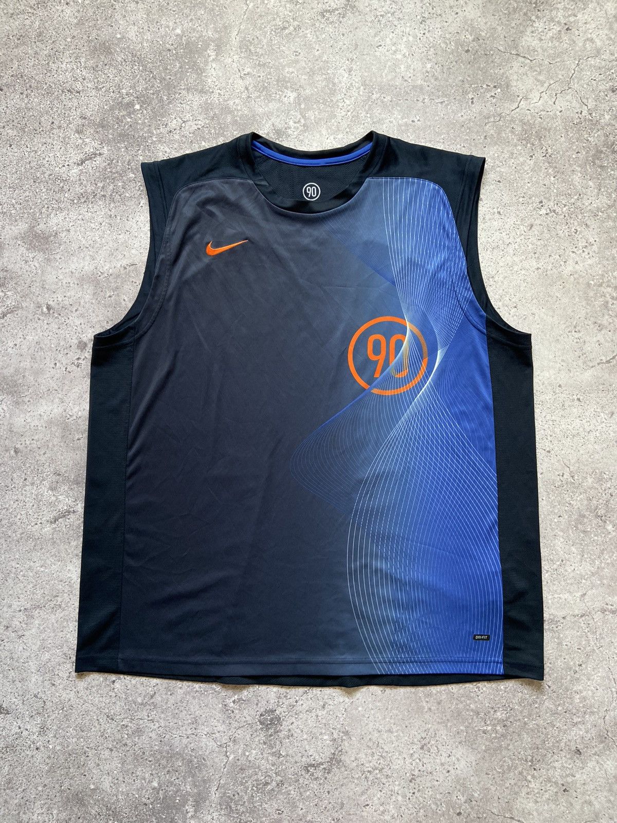 Nike Nike Total 90 Vintage Tank Top Jersey Size US XXL / EU 58 / 5 - 1 Thumbnail