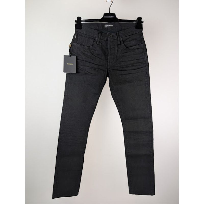 Tom Ford o1rshd1 Slim-Fit Denim Jeans in Black Size US 31 - 2 Thumbnail
