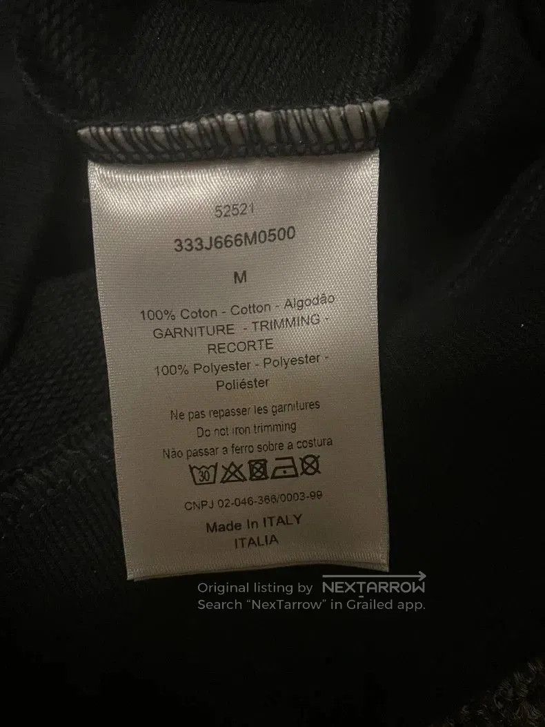 Dior Dior Embroidered Bee Black Sweatshirt. Size US M / EU 48-50 / 2 - 7 Thumbnail