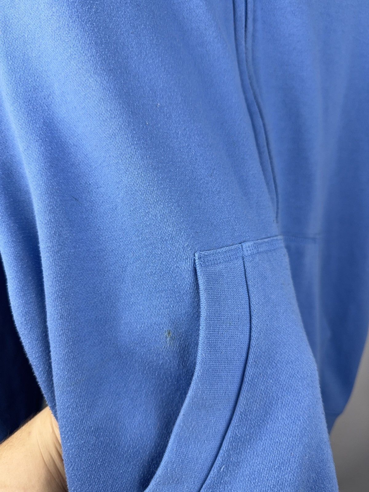 Reebok × Vintage Vintage 00s RBK Reebok Logo Zip Hoodie Y2K Blue Size US M / EU 48-50 / 2 - 4 Thumbnail