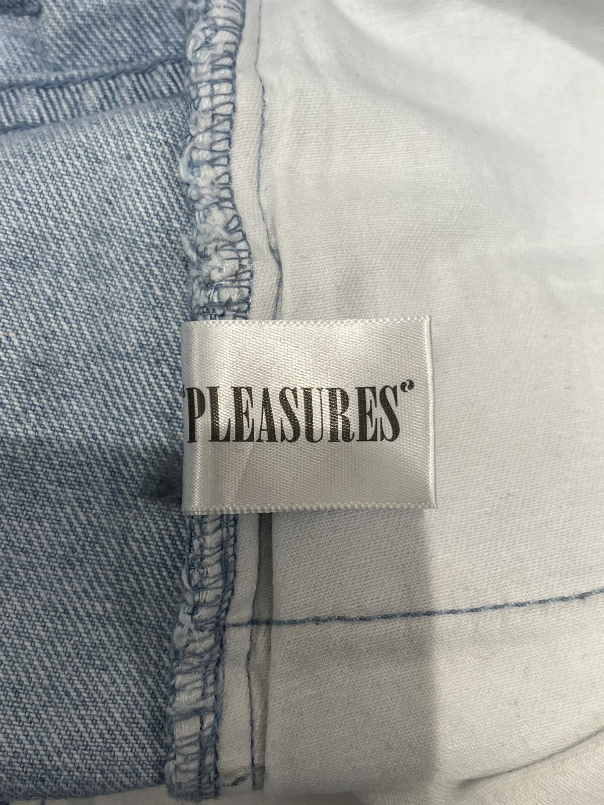 Pleasures Pleasures Special Printed Denim Jeans Blue Size US 34 / EU 50 - 7 Thumbnail
