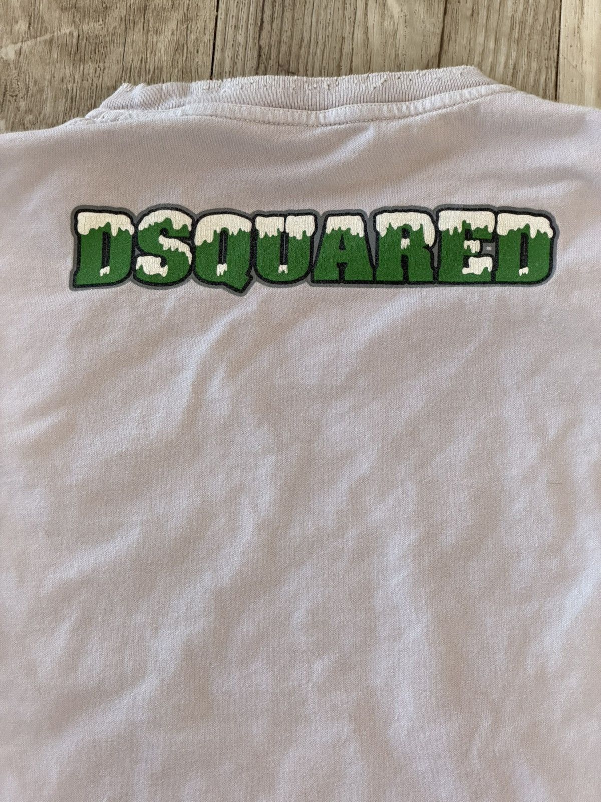 Dsquared2 FW 2004 Twin Pines distressed longsleeve Size US XL / EU 56 / 4 - 4 Thumbnail