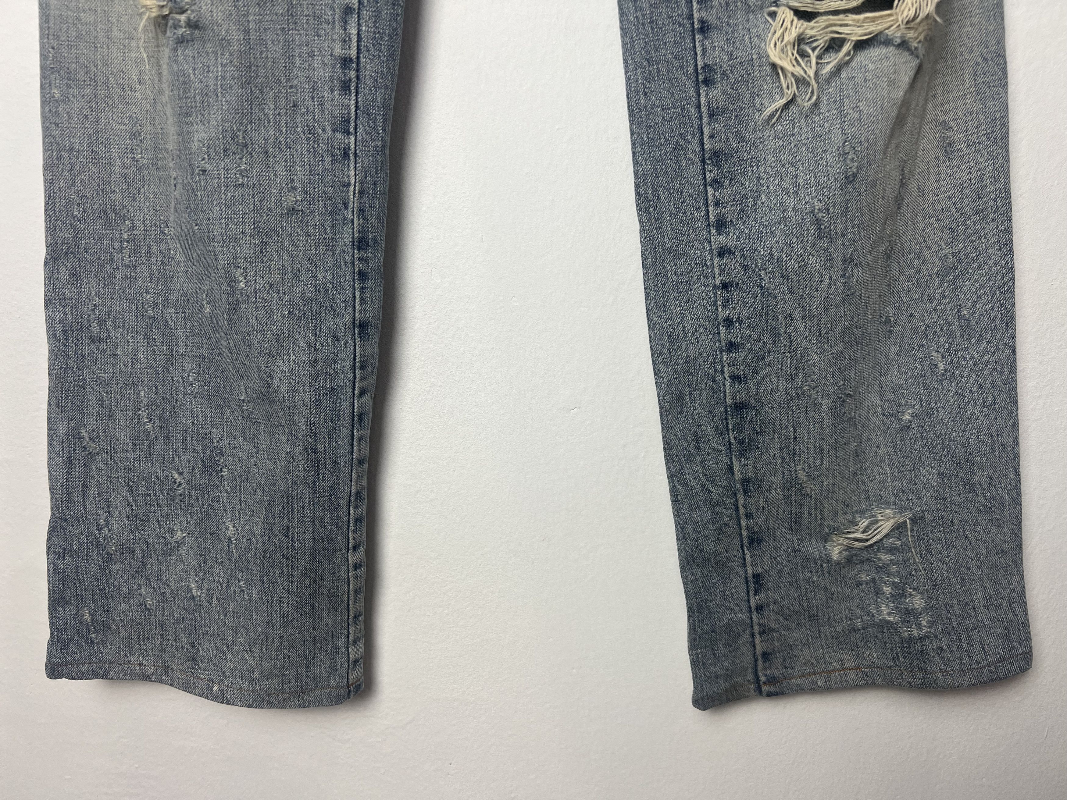 Dolce & Gabbana Dolce & Gabbana SS2006 Distressed Denim Jeans Size US 32 / EU 48 - 5 Thumbnail