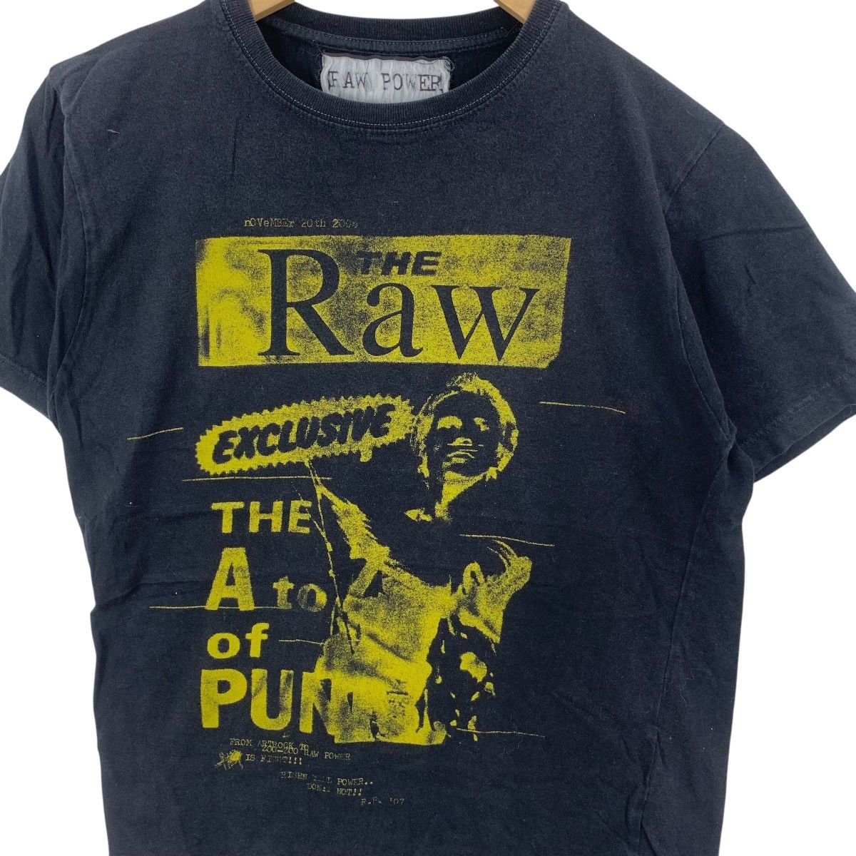 Vintage Vintage The Raw The Art of Punk Shirt Punk Print Streetwea Size US XS / EU 42 / 0 - 5 Thumbnail