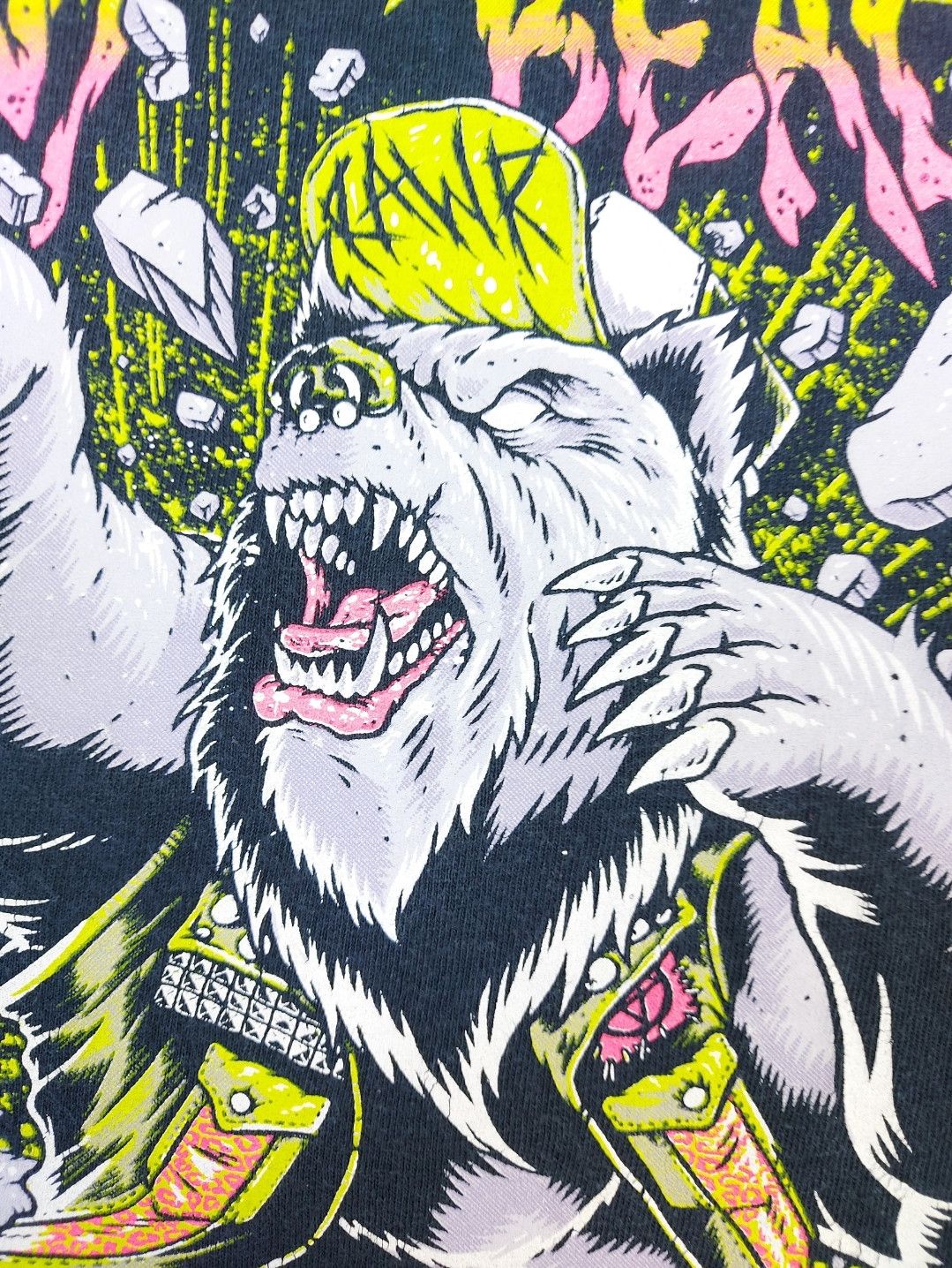 Band Tees × Vintage Vintage 2008 The Bunny the Bear Band Merch MySpace Era TEE Size US L / EU 52-54 / 3 - 4 Thumbnail