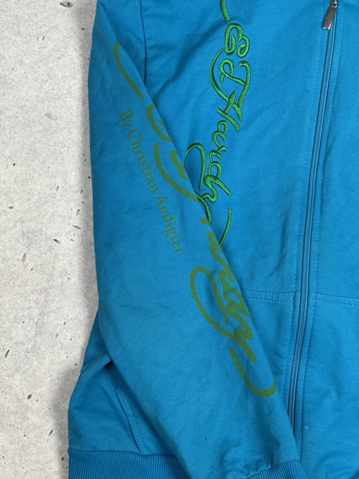 Ed Hardy Ed Hardy Avant Garde Zip Hoodie Skull Y2K If Six Was Nine Size M / US 6-8 / IT 42-44 - 8 Thumbnail