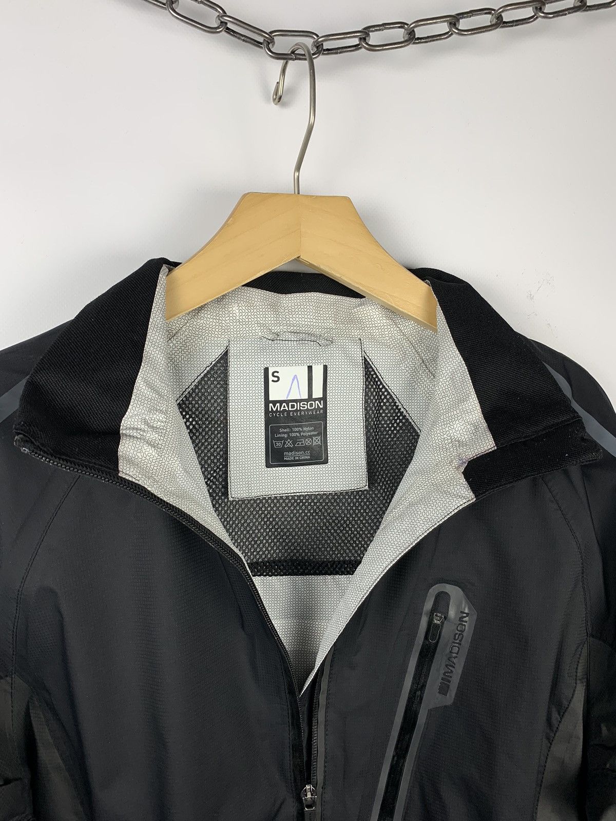 Vintage Maddison Cycling Jacket Black Full Zip Size S Size US S / EU 44-46 / 1 - 12 Thumbnail