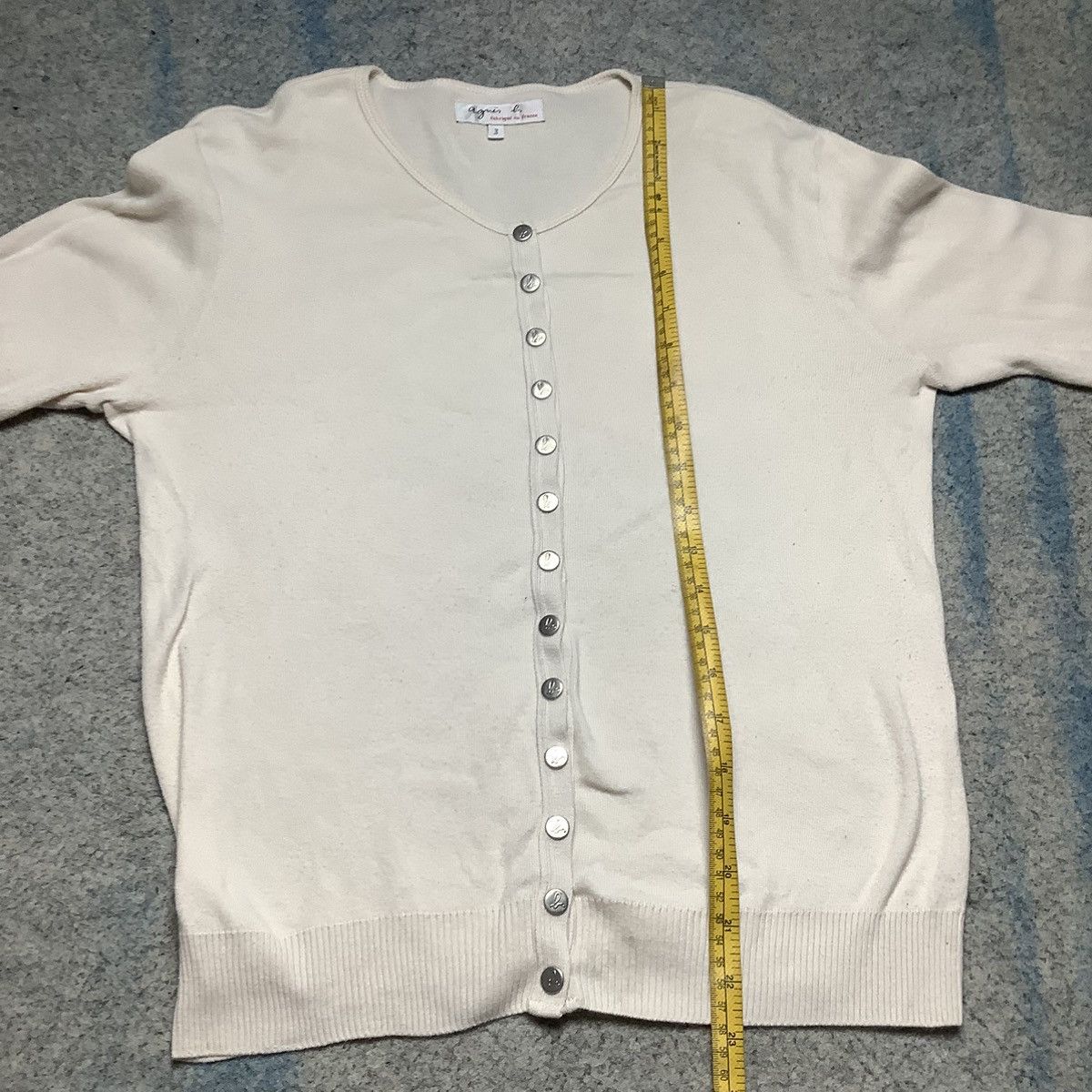 agnes b. Agnes B. Snap Button Sweatshirts Size L / US 10 / IT 46 - 9 Thumbnail