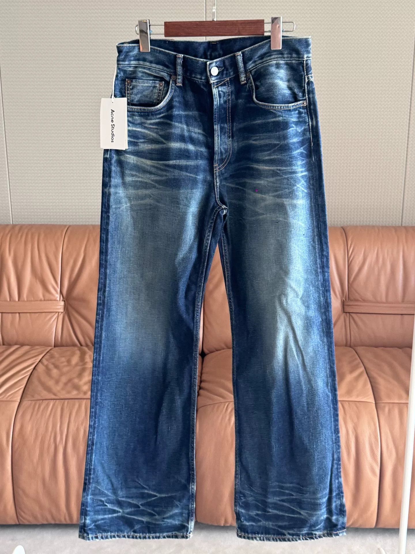 Acne Studios Acne Studios Classic Loose Straight Jeans Size US 29 - 1 Thumbnail