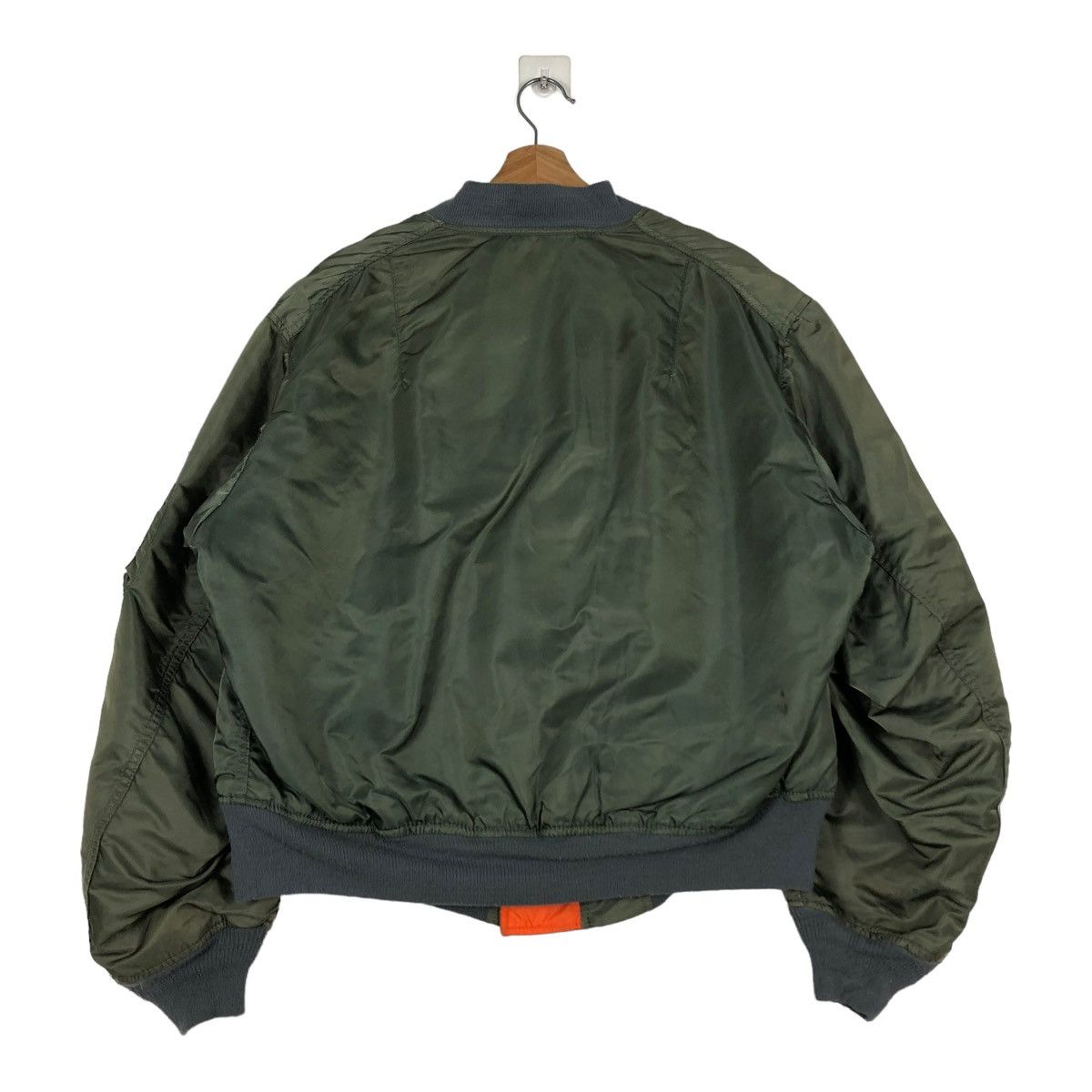 Alpha Industries 🔥VTG REVERSIBLE BOMBER JACKET MA-1 ALPHA INDUSTRIES USA Size US XL / EU 56 / 4 - 10 Thumbnail