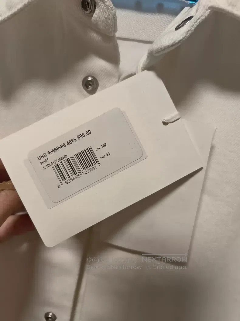 Jil Sander Jil Sander size 42 Men's White Shirt Long Sleeve Jacket Size US XS / EU 42 / 0 - 8 Thumbnail