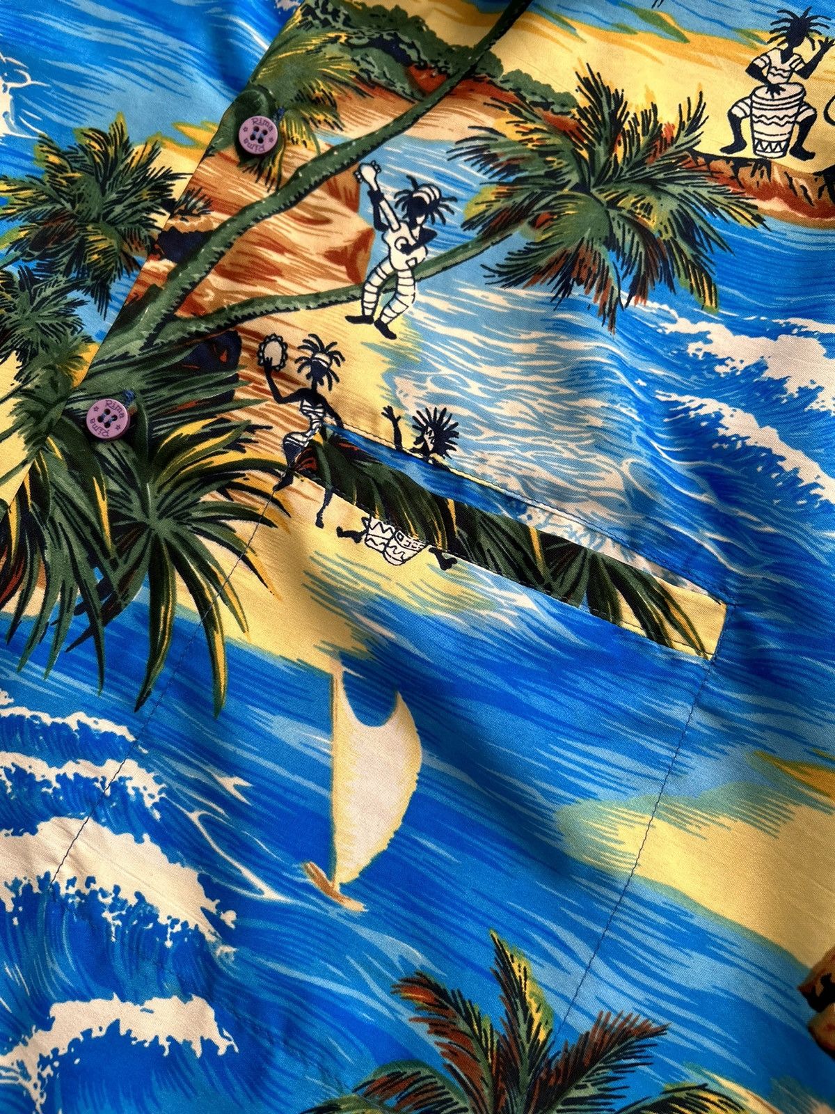 Vintage Vintage 90s Caribbean Button up Size US M / EU 48-50 / 2 - 4 Thumbnail